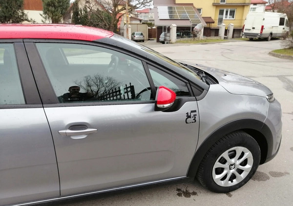 Citroen C3 cena 44500 przebieg: 68656, rok produkcji 2019 z Krasnystaw małe 352